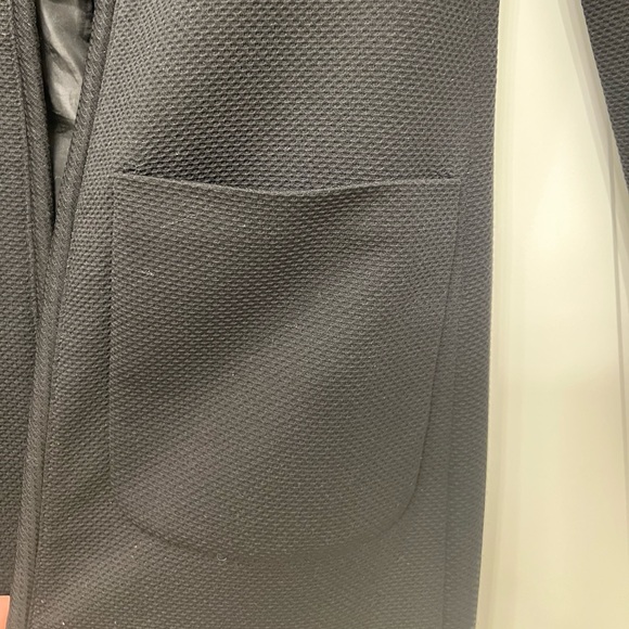 ✨SOLD✨ LIKE NEW!! H&M Womens black open front jacket - Picture 4 of 6